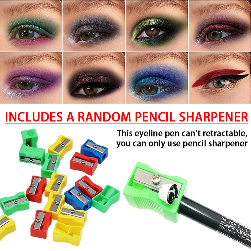 Maviglow™ – 14-Color Waterproof Metallic Gel Eyeliner Set
