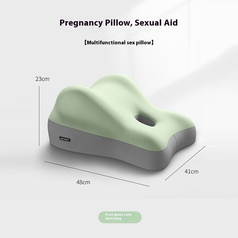 CozyComfort Pregnancy Pillow: Butt & Waist Support for Couples