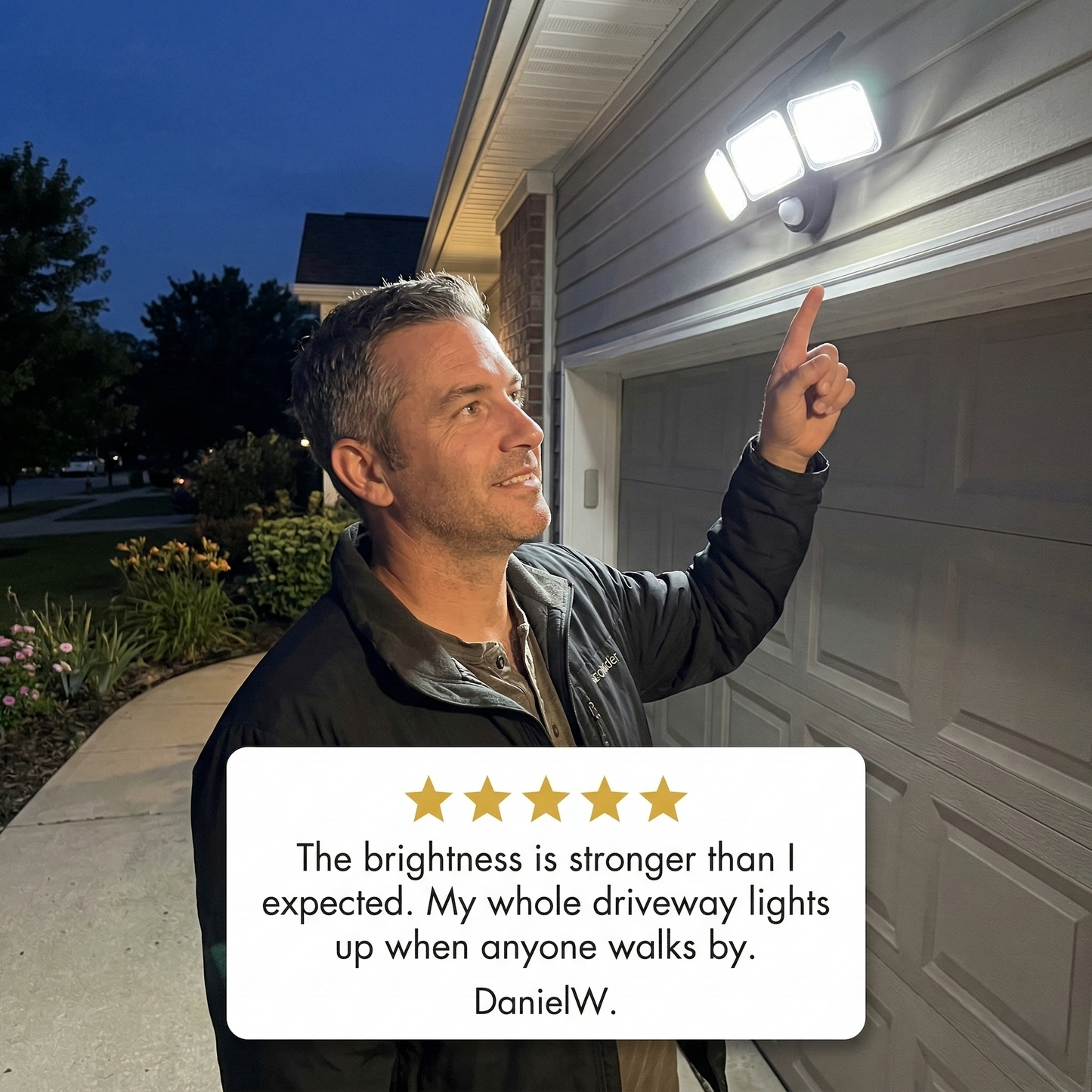 Beacroft™ – 3-Head 270° Solar Motion Sensor Security Light +50% OFF