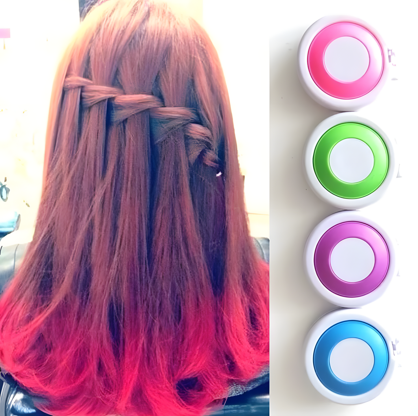 Temporary Hair Chalk Set