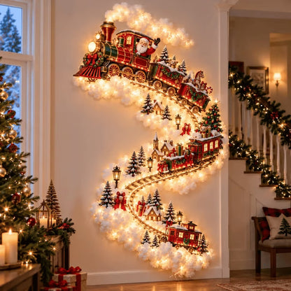 (🎁Last Day 49% OFF)🎄✨Christmas Magic Trail Wall Light - A Little Christmas Magic, Right on Your Wall🏠