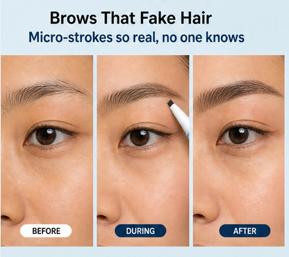 Maviglow – 2-in-1 Waterproof Microblading Brow Pen with Tint Brush + Buy 1 Get 1 FREE