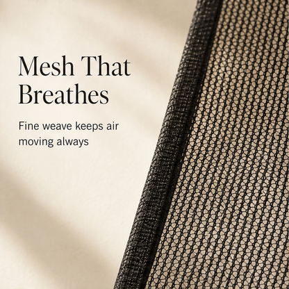 Maviglow™ – See-Through Mesh Foldable Storage Basket with Carry Handles 