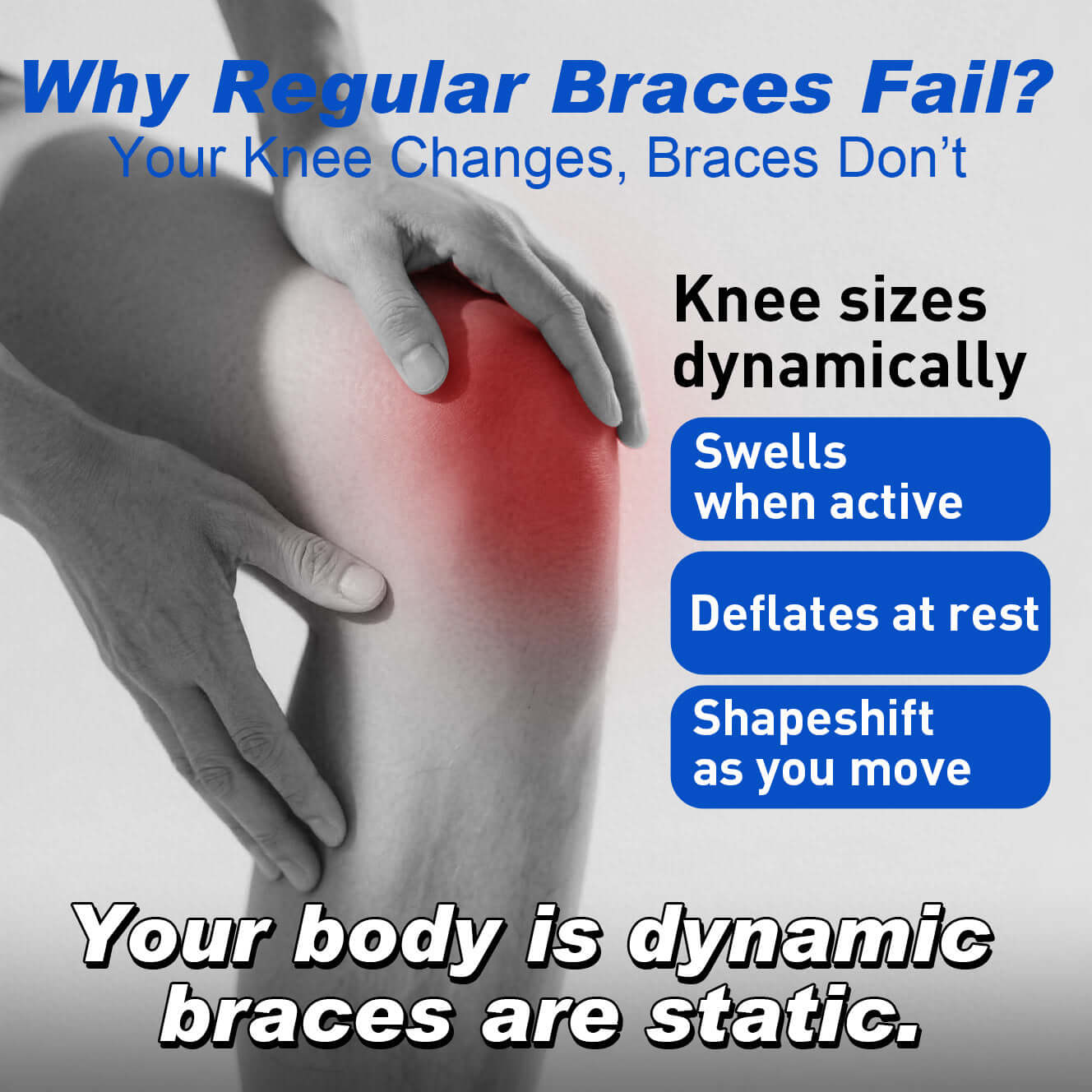 Maviglow® Smart Knee Brace - Standard 