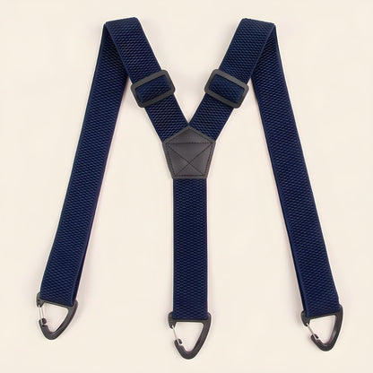 Maviglow™ – No-Slip X-Back Elastic Suspenders with Belt-Loop Hook Clips 