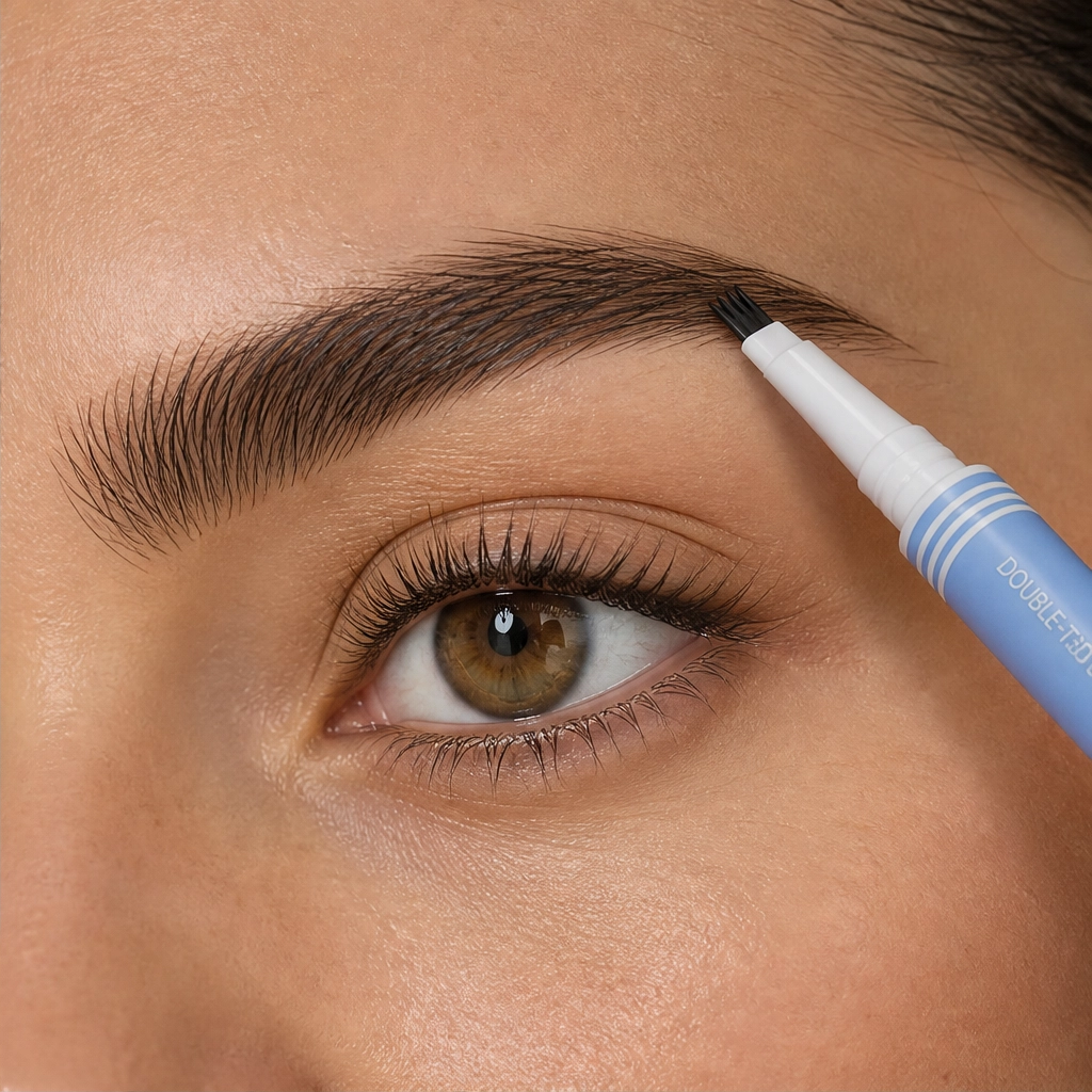 Maviglow – 2-in-1 Waterproof Microblading Brow Pen with Tint Brush + Buy 1 Get 1 FREE