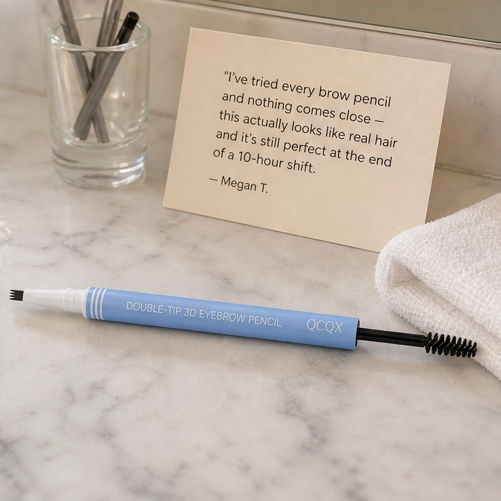 Maviglow – 2-in-1 Waterproof Microblading Brow Pen with Tint Brush + Buy 1 Get 1 FREE