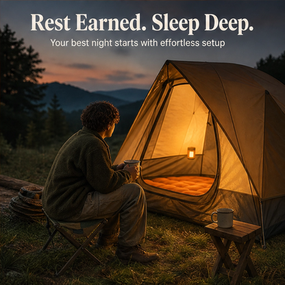 maviglow™ – Cordless USB-Rechargeable Mini Air Pump with LED Light  