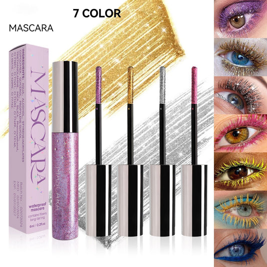 The AuraSpark Colorful Glitter Mascara — Long-Lasting Brilliance + 50% OFF