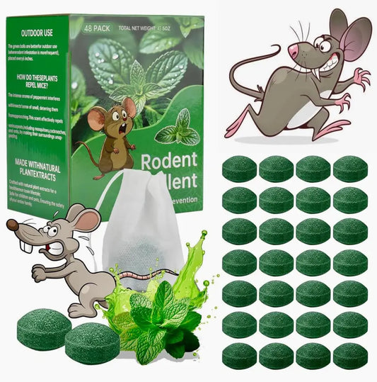Peppermint Oil Rat Repellent Balls for Home