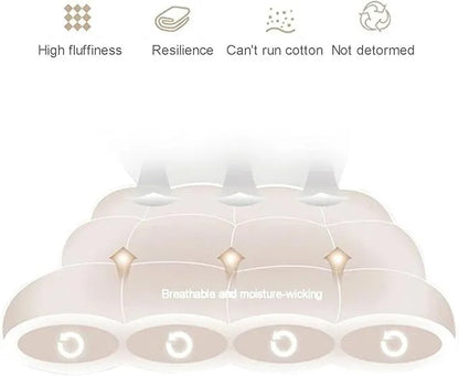 Queen Bamboo Cloud Mattress Topper – Ultra-Plush 3