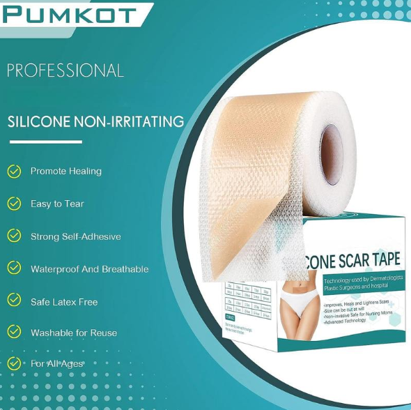 Maviglow® Silicone gel self-adhesive scar patch