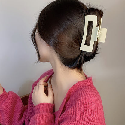 4Pcs Cloud Claw Clips - Soft Silicone Hair Claws with Non-Slip Strong Hold (4.2")