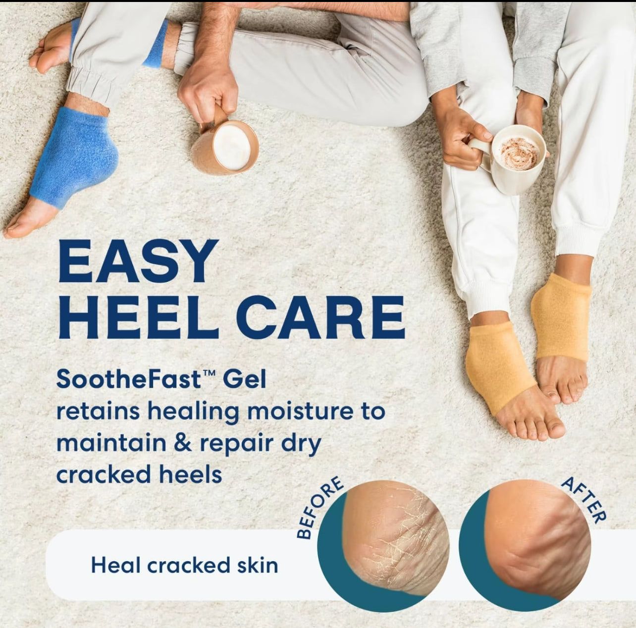 Moisturizing Gel Heel Sock