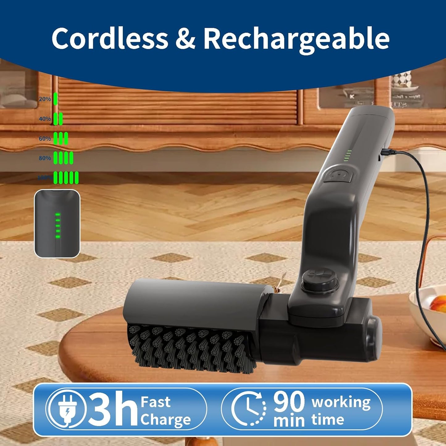 Upgraded Electric Grill Brush