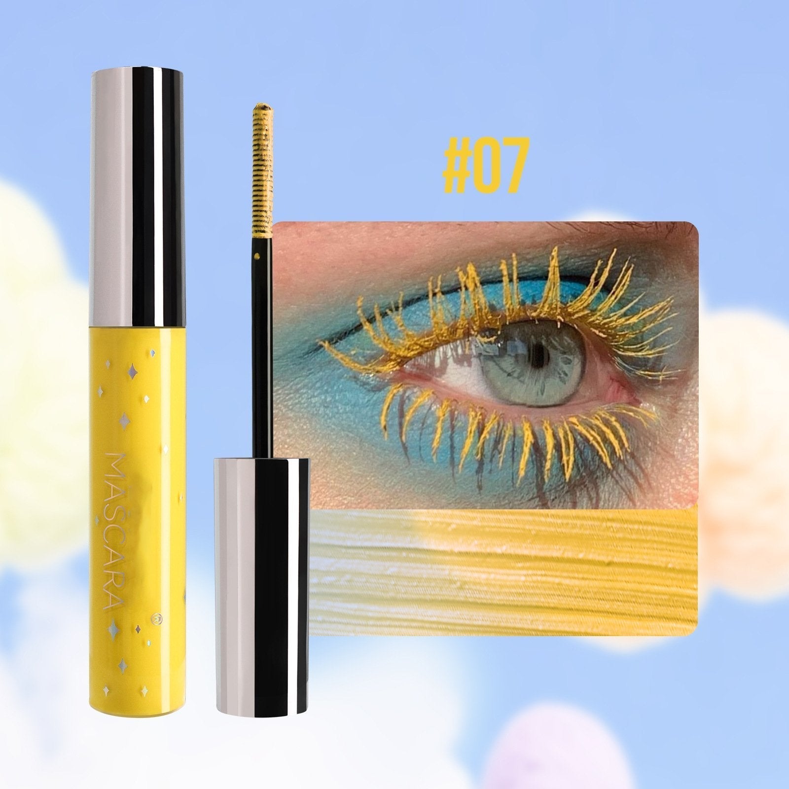 The AuraSpark Colorful Glitter Mascara — Long-Lasting Brilliance + 50% OFF