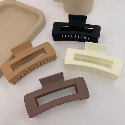 4Pcs Cloud Claw Clips - Soft Silicone Hair Claws with Non-Slip Strong Hold (4.2")