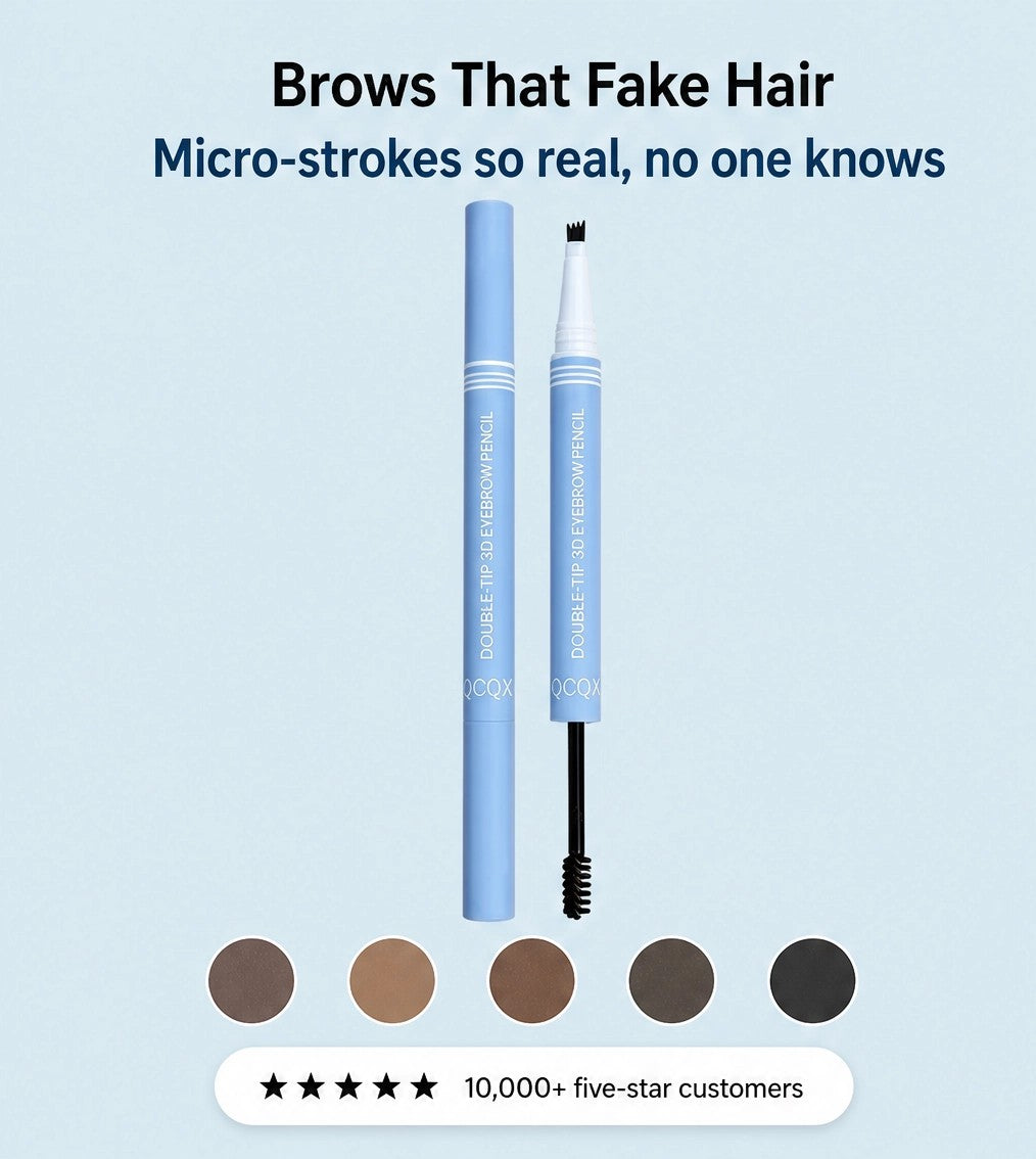 Maviglow – 2-in-1 Waterproof Microblading Brow Pen with Tint Brush + Buy 1 Get 1 FREE