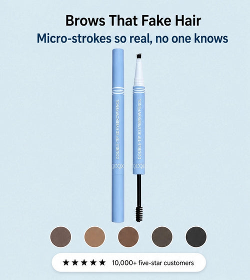 Maviglow – 2-in-1 Waterproof Microblading Brow Pen with Tint Brush + Buy 1 Get 1 FREE