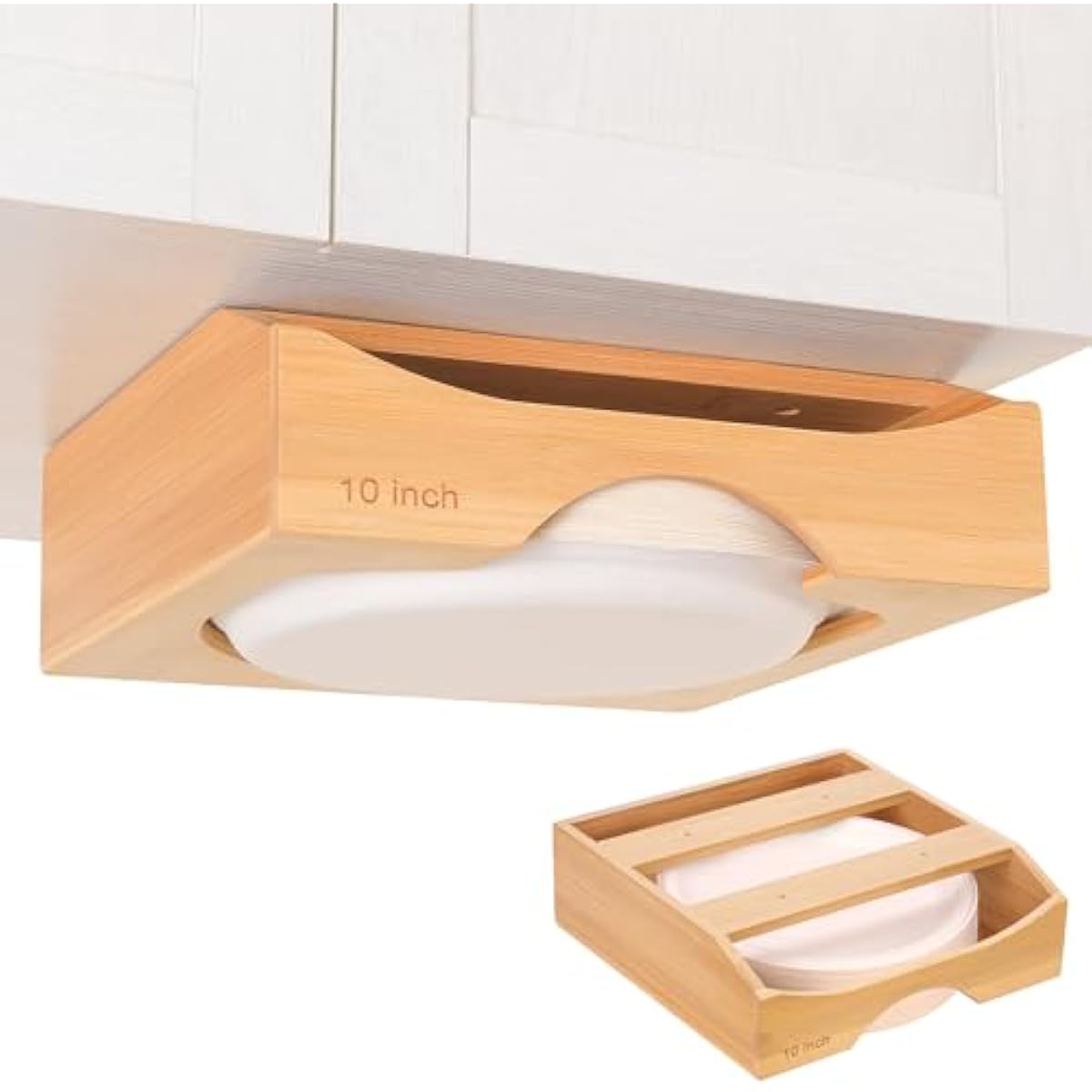 10-inch Paper Plate Dispenser Under Cabinet