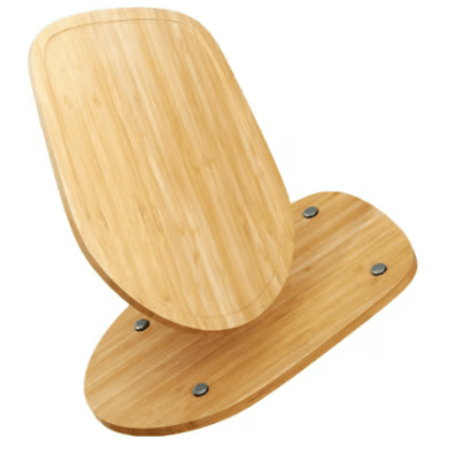 Handmade Bamboo Mixer Mobile Tray, Waterproof, Anti-Slip & Corrosion-Resistant