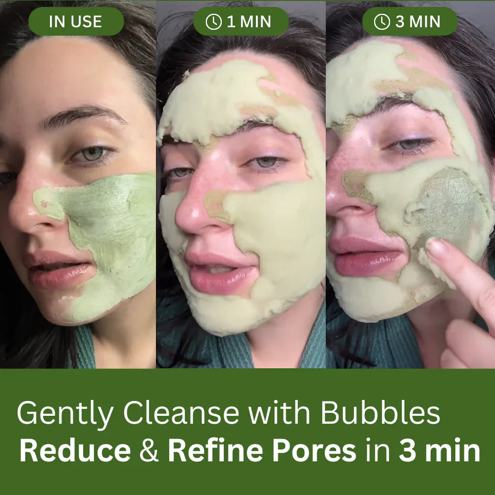 Holy Basil Sparking Bubble Mask-Limited Time 75%OFF 🔥LAST DAY⏰