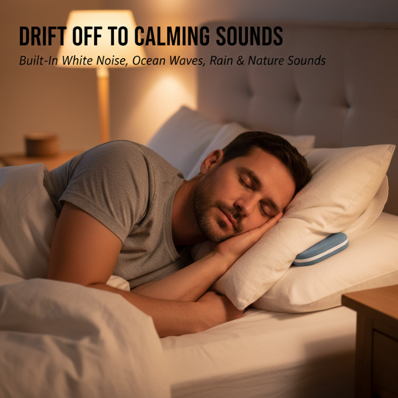  Ultra-Thin Bluetooth Under-Pillow Sleep Speaker 