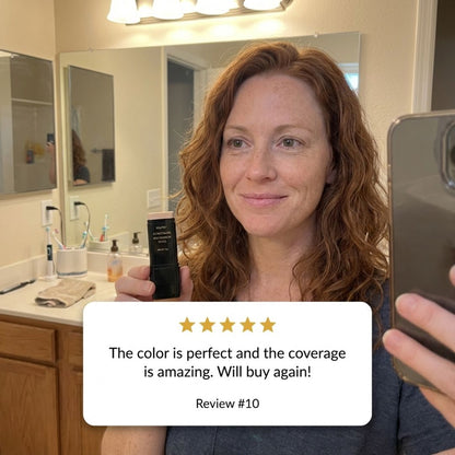 Maviglow™ – Dual-Ended Concealer & Foundation Stick with Built-In Brush 