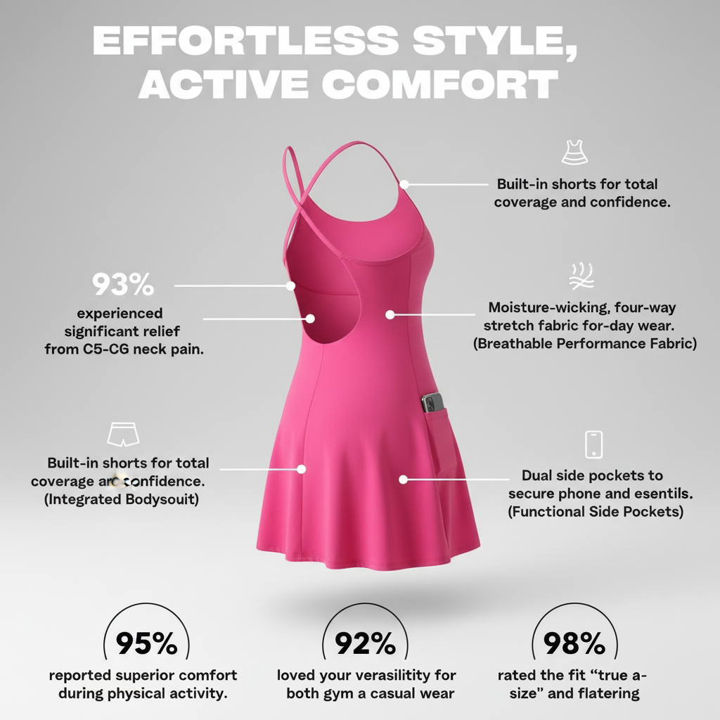 Plush Backless Active Dress