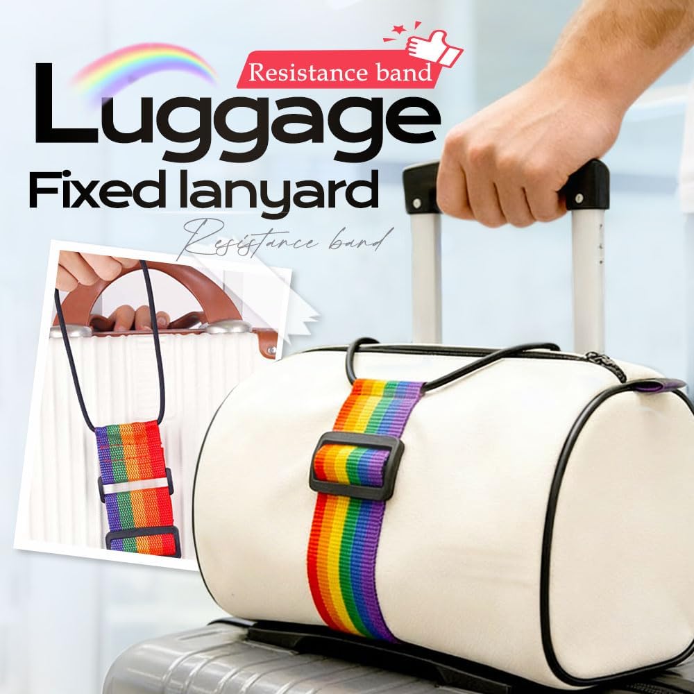 Multi Use Strong Adjustable Luggage Connector Straps