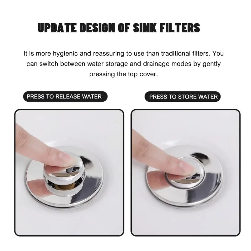 Stainless Steel Basin Drain Filter