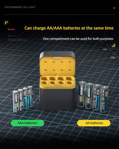 🔋 50% OFF NOW! ⚡ Rechargeable AA/AAA Lithium Battery – Long-Lasting, Fast Charging & Eco-Friendly 📦