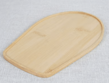 Handmade Bamboo Mixer Mobile Tray, Waterproof, Anti-Slip & Corrosion-Resistant