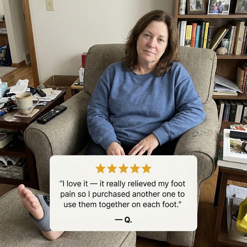 Pulsara™ – Heated EMS Ankle & Foot Massager Wrap + 50% OFF