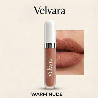 Velvara™ – Matte Liquid Lipstick Set, 10 Shades, Waterproof & Vitamin E + 50% OFF