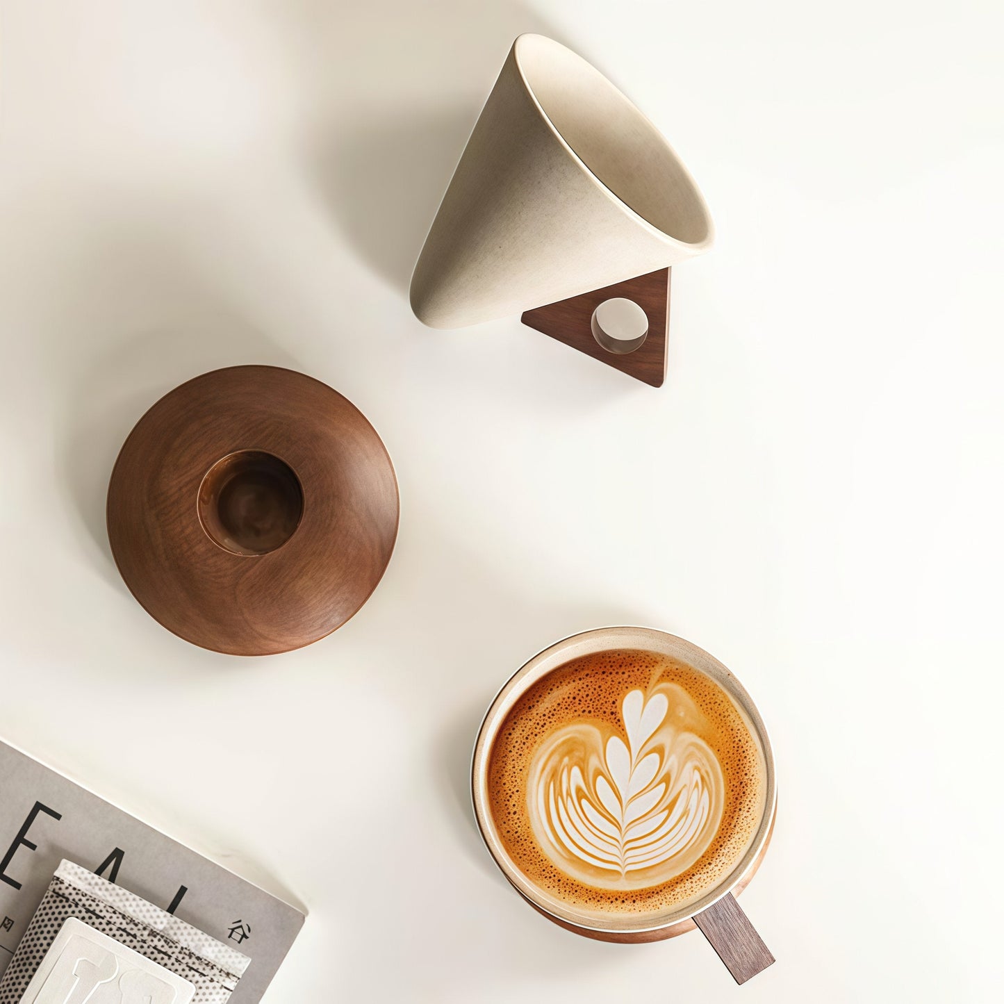☕Elegant Conical Coffee Cup