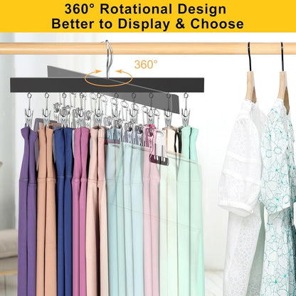 10-Clip Leggings Organizer Hanger