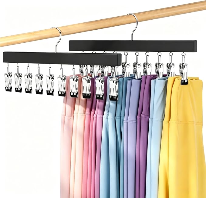 10-Clip Leggings Organizer Hanger