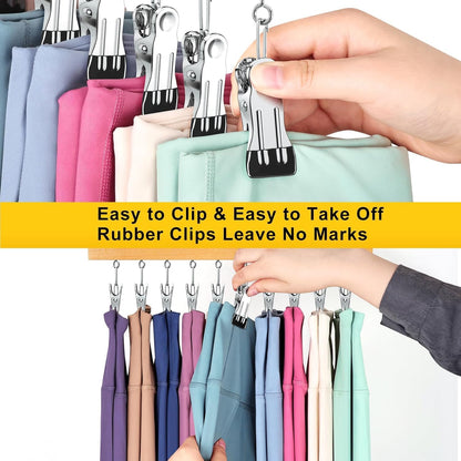 10-Clip Leggings Organizer Hanger