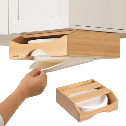 10-inch Paper Plate Dispenser Under Cabinet