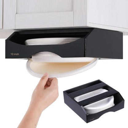 10-inch Paper Plate Dispenser Under Cabinet