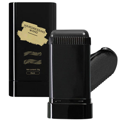 3-color portable hair dye stick with comb