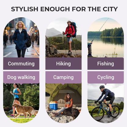 💜LAST DAY SALE- 50% OFF💦3-in-1 Waterproof Women's Jacket – Rain, Wind & Cold, All Covered