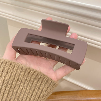 4Pcs Cloud Claw Clips - Soft Silicone Hair Claws with Non-Slip Strong Hold (4.2")