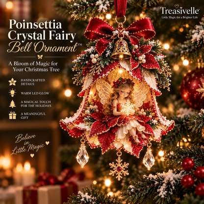 Enchanted Fairy Bell Christmas Ornament