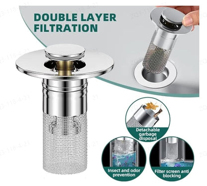Stainless Steel Basin Drain Filter
