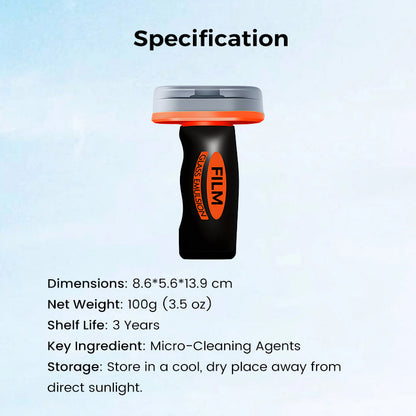 🔥Hot Sale 60% OFF!!⚡50K+ SOLD!🔥2026 Handheld Glass Oil-Film Remover