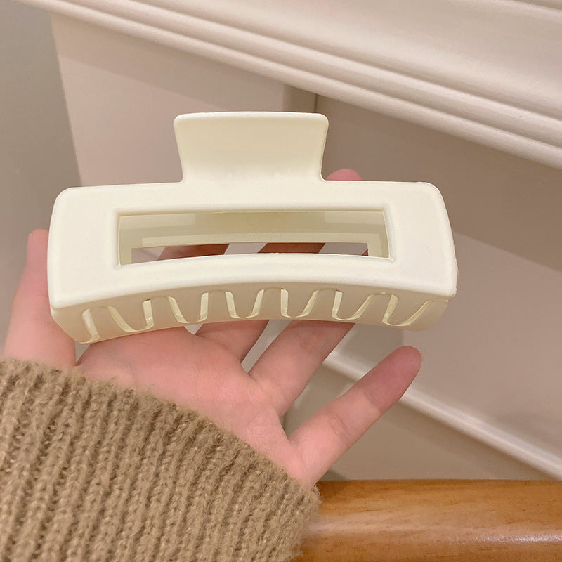 4Pcs Cloud Claw Clips - Soft Silicone Hair Claws with Non-Slip Strong Hold (4.2")