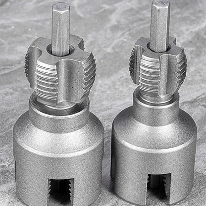 Integrated Internal & External Pipe Threading Tool