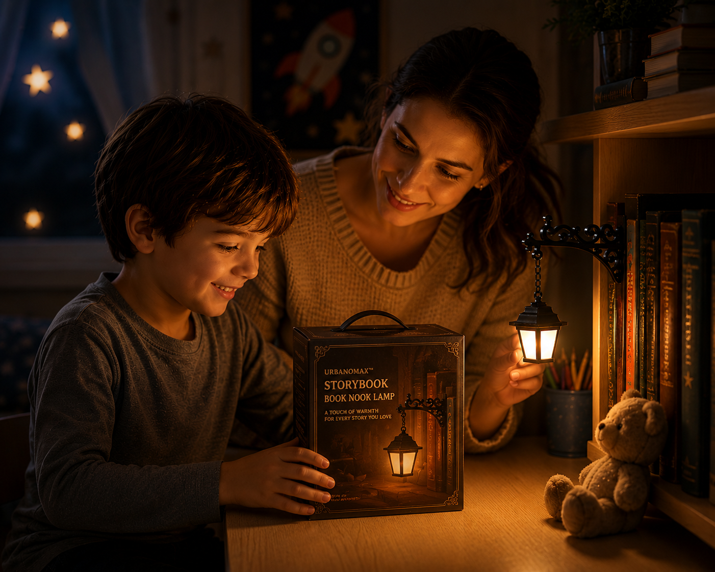 Maviglow™ Storybook Book Nook Lamp